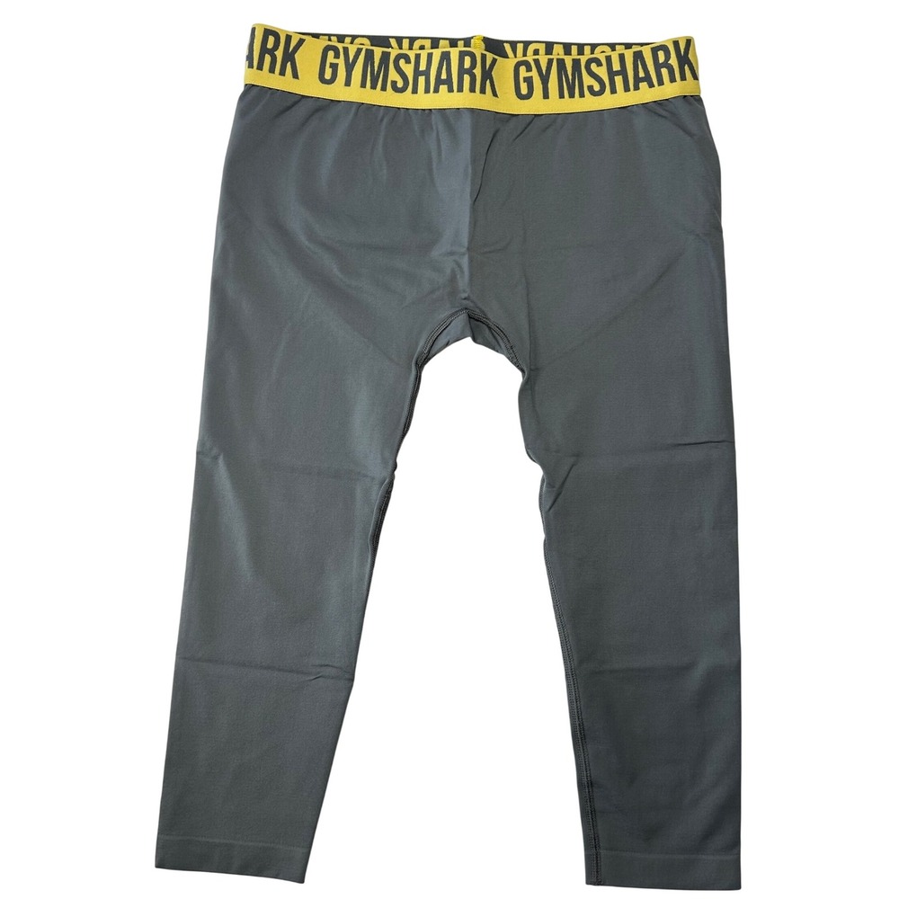 Gymshark Women's Training Leggings Gray Athletic Yoga Gym Activewear Pants Large